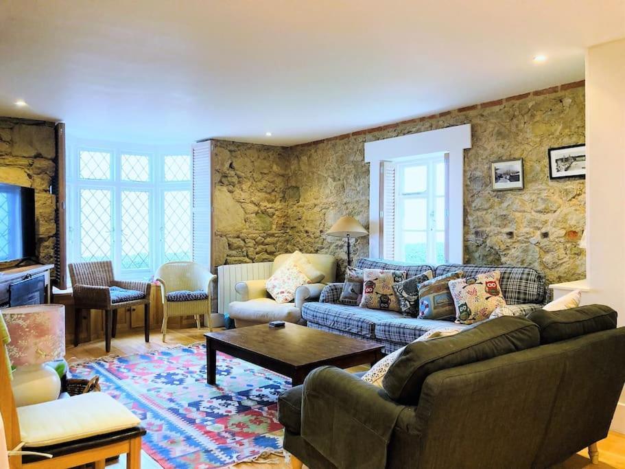 The Old Boat House, Seaview - Seafront Three Bedroom Cottage With Separate Two Bedroom Annexe מראה חיצוני תמונה
